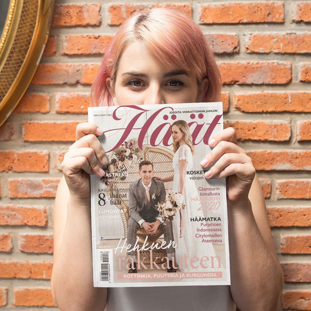 Häät-lehti 2/2019 lokakuu Finnish wedding magazine