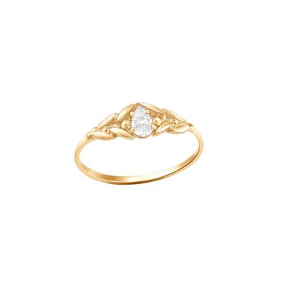Keltakultainen timanttisormus Seppele 0,2 ct Created Diamond Tammi Jewellery keltakultaa